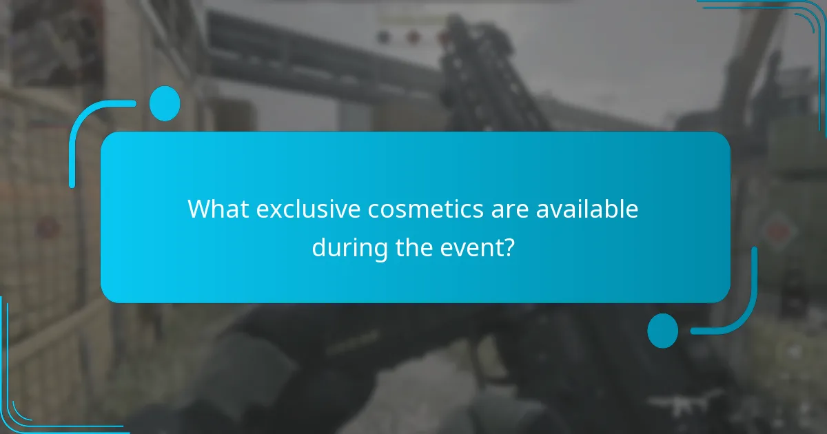 How can I acquire the exclusive cosmetics?