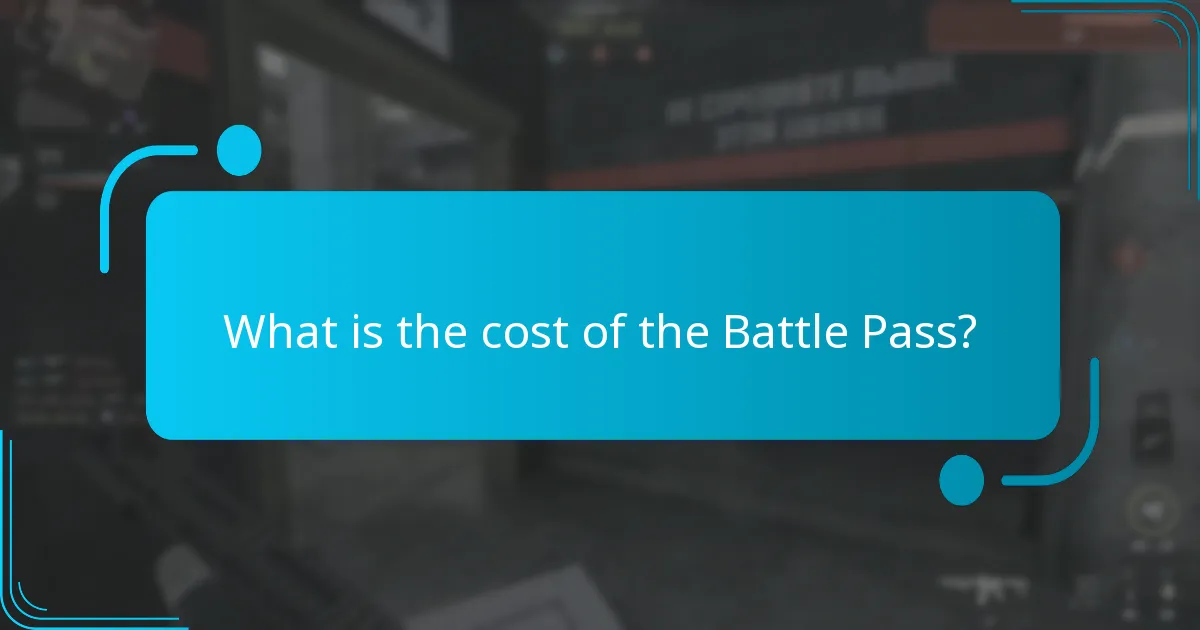 What is the cost of the Battle Pass?